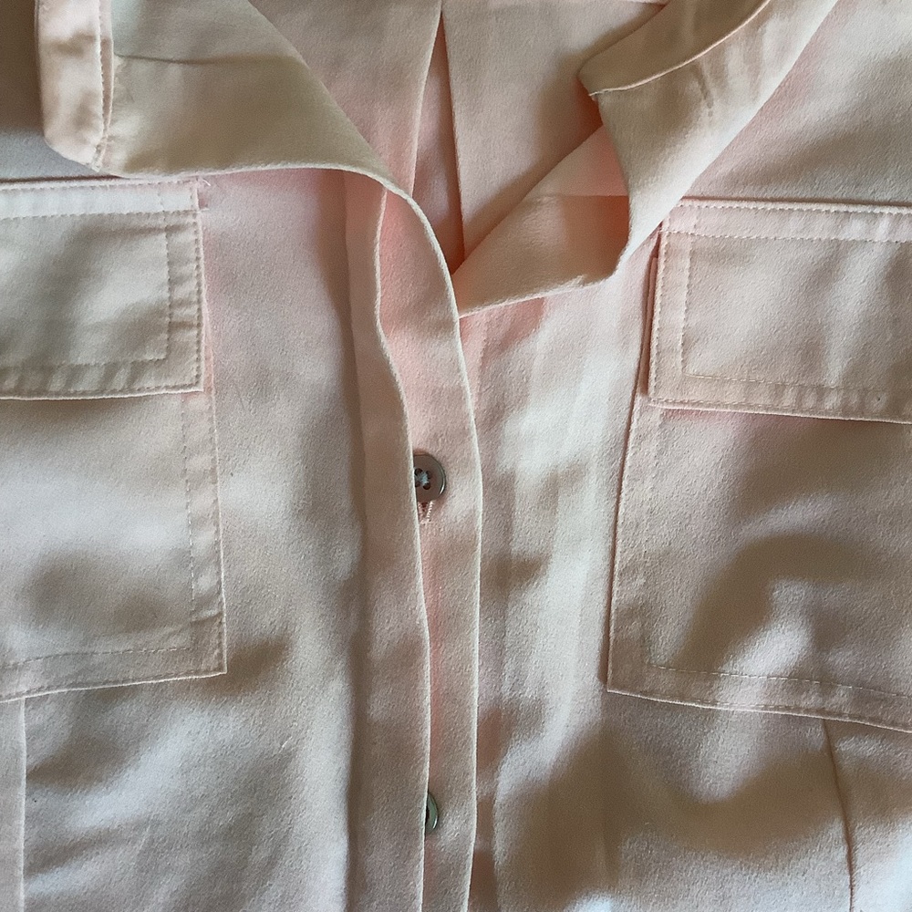 Calvin Klein Light Pink Blouse (XS) - Picture 10 of 12